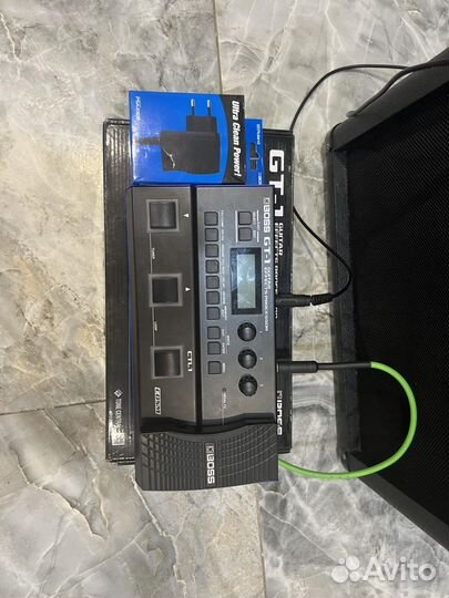 Комплект Гитарный усилитель и гитарный процессор