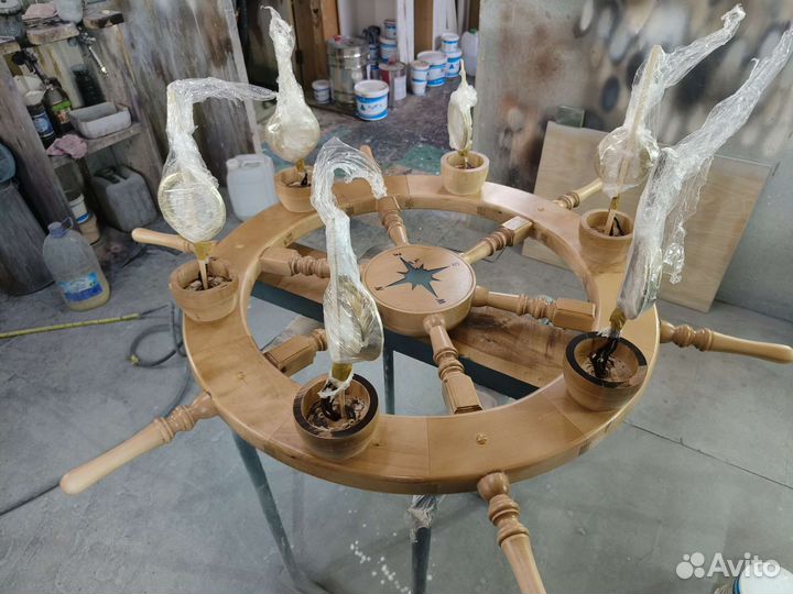 Люстра ручной работы