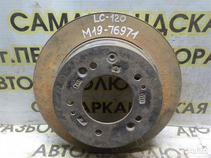 Диск тормозной задний Toyota Land Cruiser Prado 1