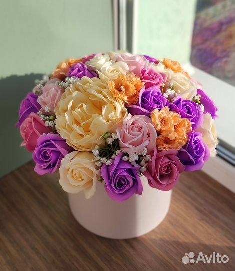 Мыльные розы, букеты, подарки