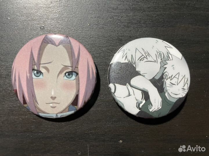 Naruto стикеры открытки значки