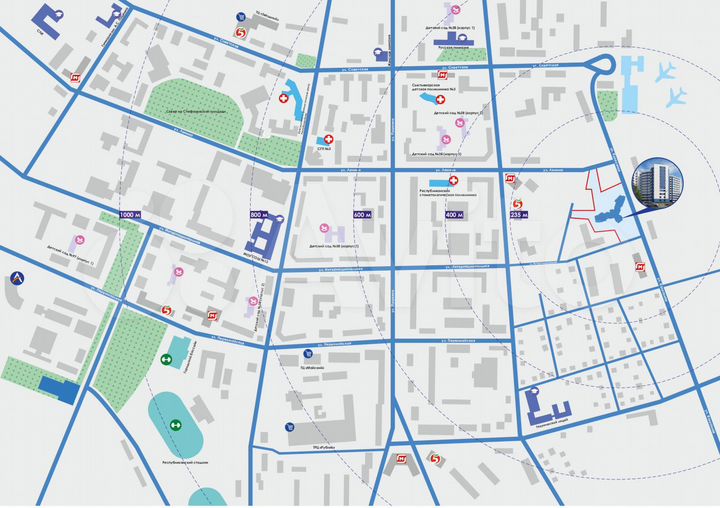 3-к. квартира, 85,1 м², 1/11 эт.