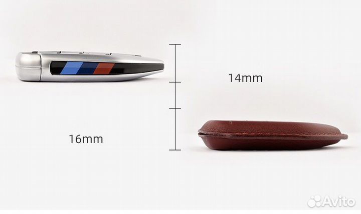 Кожаный чехол для ключа BMW G серии бмв