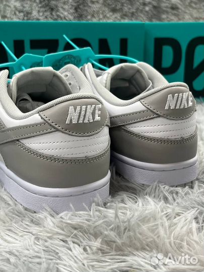 Nike Dunk Low Grey Fog Серые Оригинал Poizon