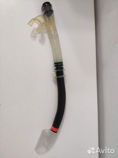 Маска для ныряния, трубка, ласты для плавания, мяч