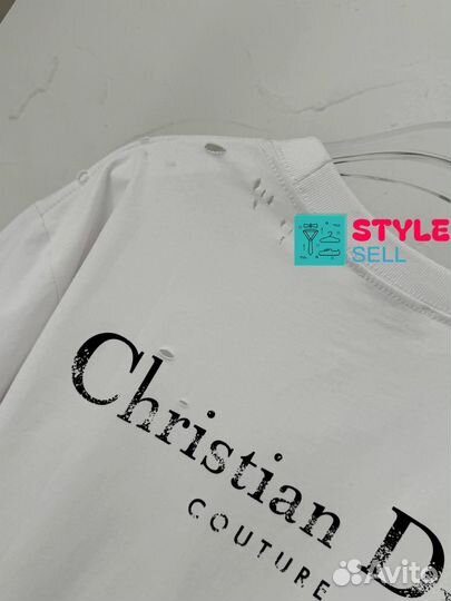 Christian Dior футболка оверсайз (унисекс)