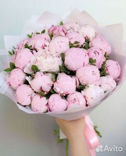 Пионы Розы Доставка