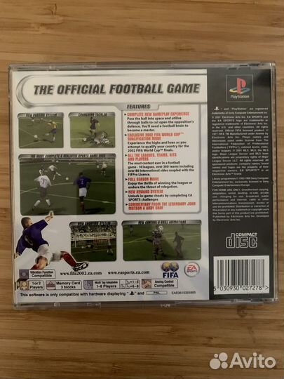 Fifa 2002 ps1 pal