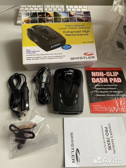 Радар детектор антирадар Whistler Pro-78XRI
