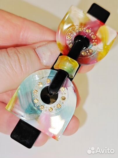 Заколка автомат для волос Маркиза