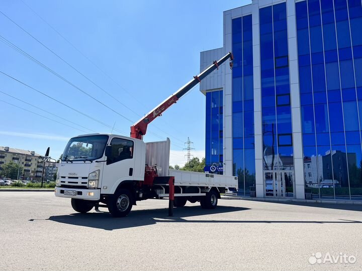 Isuzu Elf с КМУ, 2012