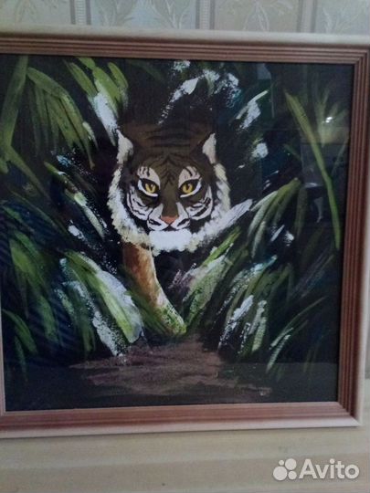 Картина акрил Тигр