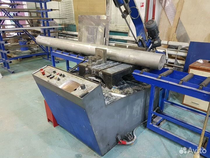 Резка металла ленточной пилой