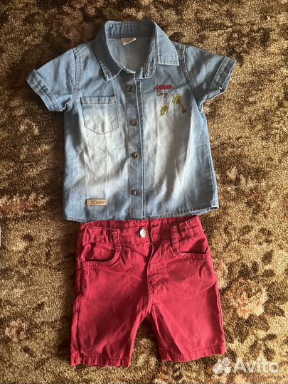 Летние костюмчики для мальчика