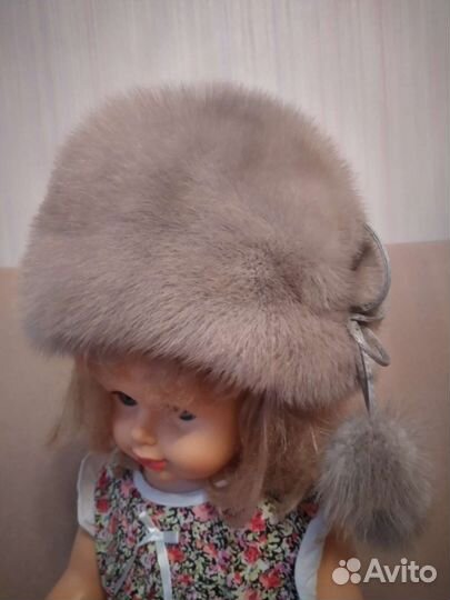 Шапка норковая