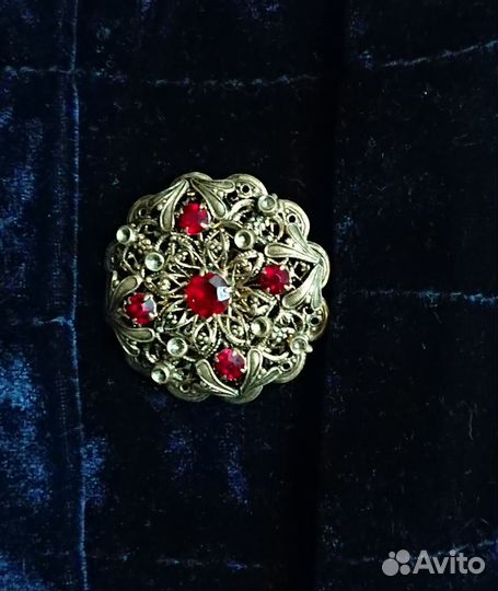 Винтажная брошь 