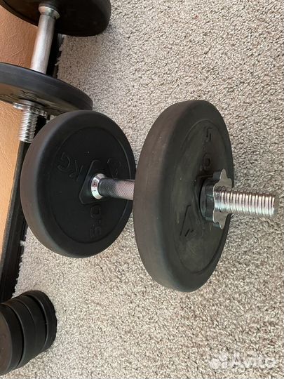 Гантели разборные 5 кг