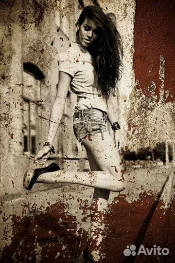 Панно на алюминии 100х150 ART 022 Дизайн Momenti L