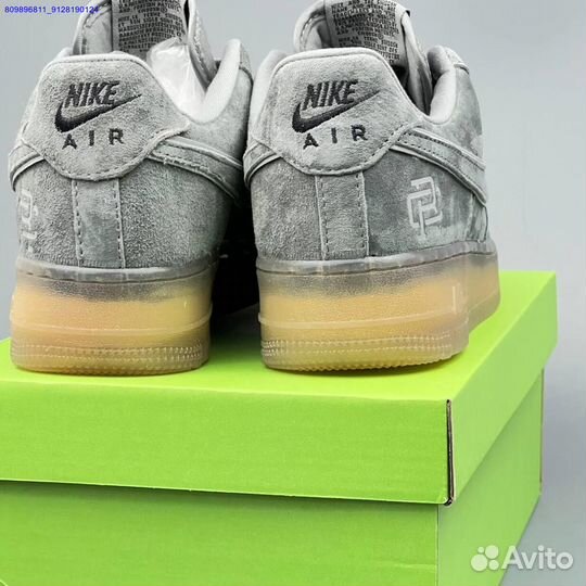 Кроссовки Nike Air Force 1 Grey (Арт.62439)