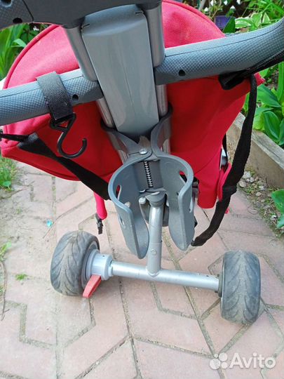 Велосипед с родительской ручкой