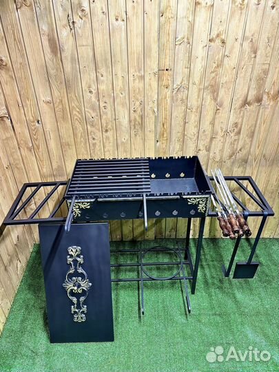 Мангал 4-6 мм с крышкой