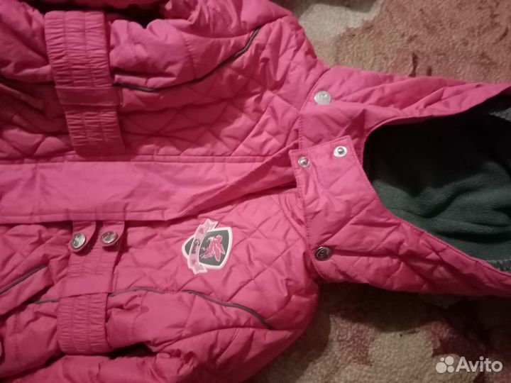 Зимний комплект на девочку Gusti