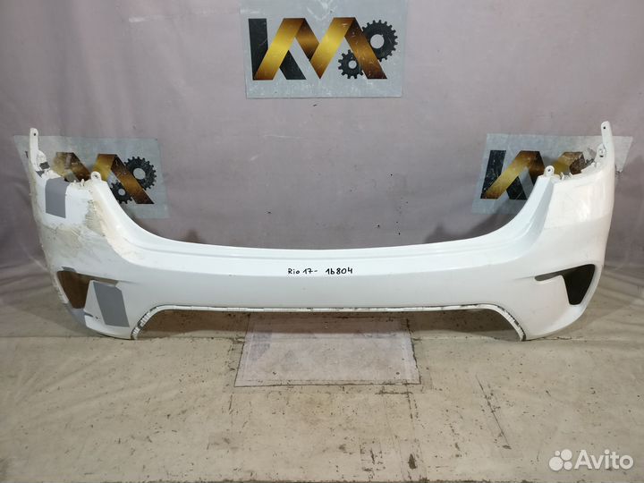 Кия Рио 2017- Бампер задний 16804