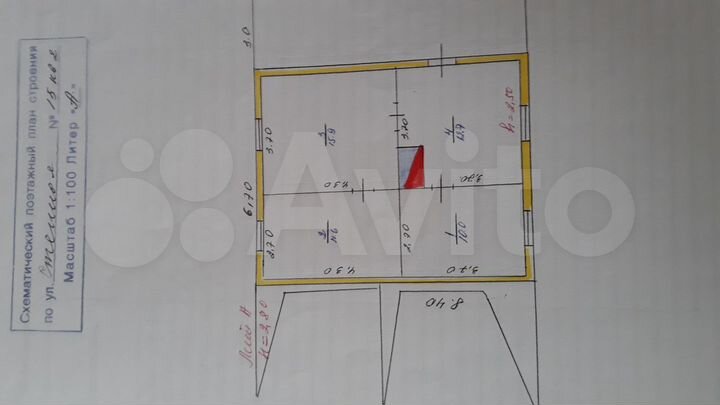 Дом 49 м² на участке 6 сот.