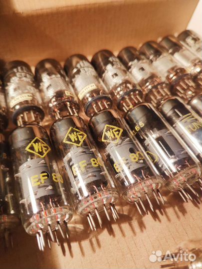 Радиолампы EF, EL, EC