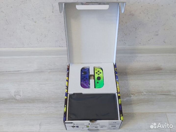 Nintendo Switch Oled – Splatoon 3 Edition, новая