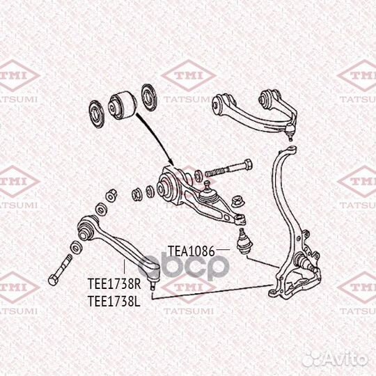 Рычаг MB W220/C215 98- перед.подв.нижн.перед.ле