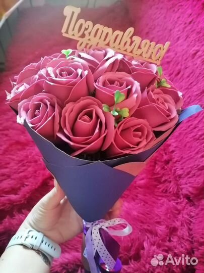 Букет цветов, тюльпаны