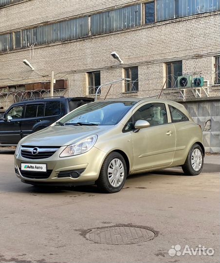 Opel Corsa 1.2 МТ, 2007, 167 000 км
