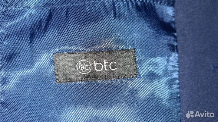 Пиджак синий 146 размер