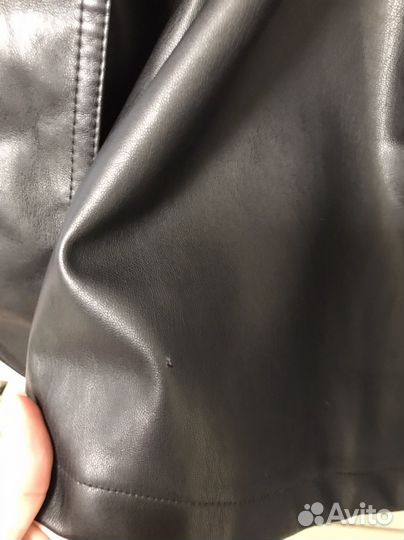 Кожаное платье