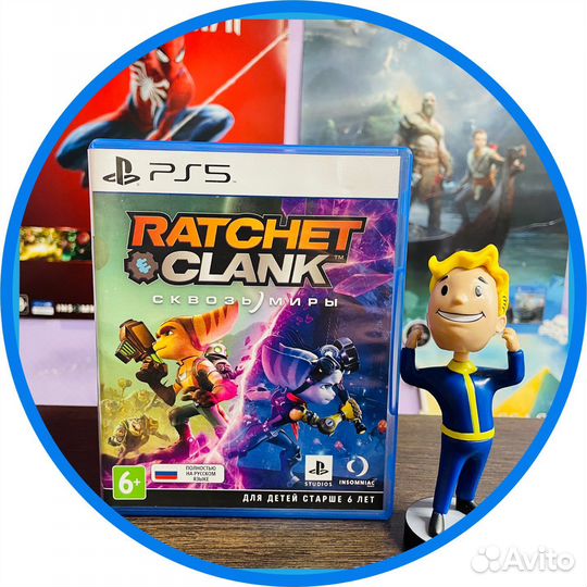 Ratchet clank сквозь миры PS5