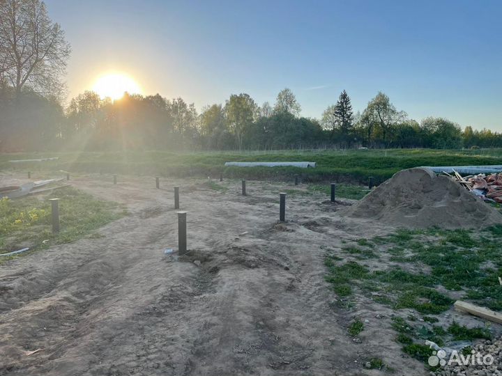 Винтовые сваи под ключ установка обвязка