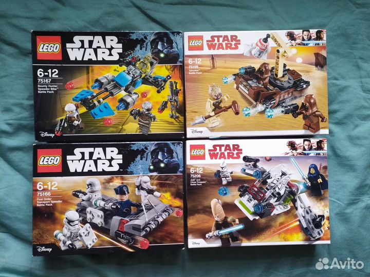 Lego star wars наборы