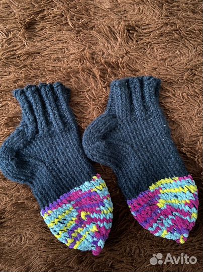 Носки вязаные