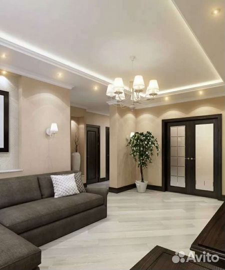 Поклейка обоев/Молярные работы/Штукатурка