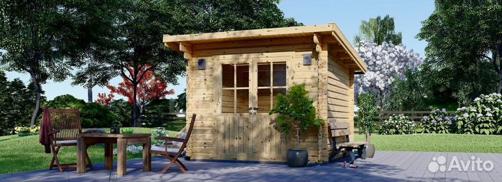 Дом из бруса пегас пк 34 3x3 TP