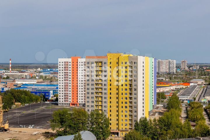 2-к. квартира, 56 м², 6/17 эт.