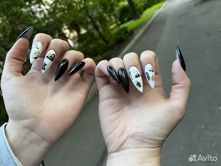 Наращивание ногтей на дому