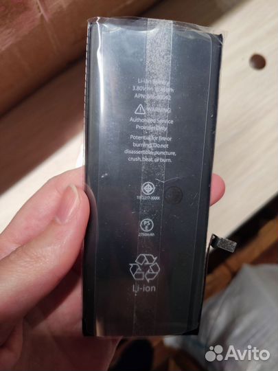 Аккумулятор iPhone 6s plus емкость 2750мАч