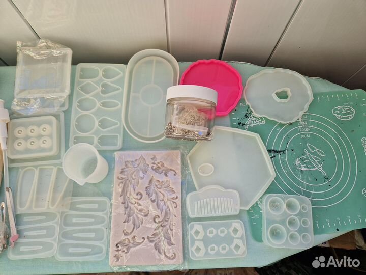 Набор для эпоксидная смола, молды, эпоксидка