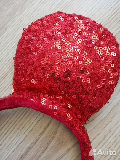 Ободок Мики Маус. И ободок с рожками