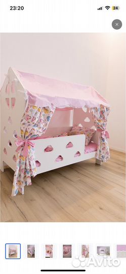 Кровать домик бу