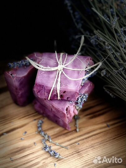 Лавандовое мыло