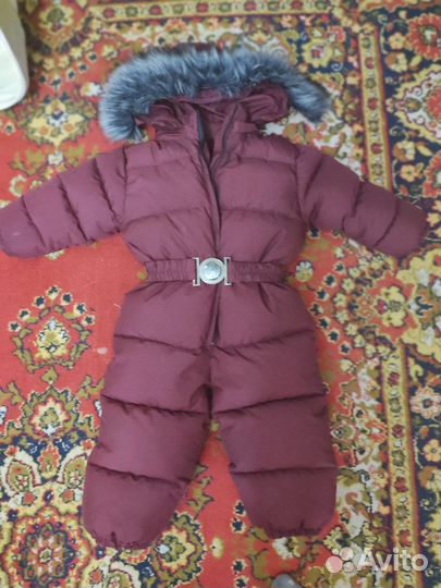 Зимний комбинезон для девочки 104 110