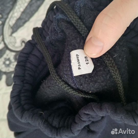 Флисовый костюм для девочки 128